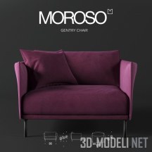 3d-модель Gentry chair by Moroso