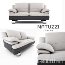 3d-модель Светлый диван от Natuzzi