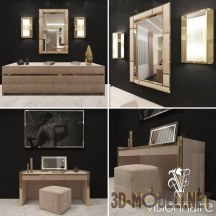 3d-модель Набор мебели Visionnaire Barrymore