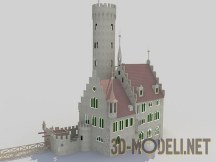 3d-модель Замок Лихтенштейн