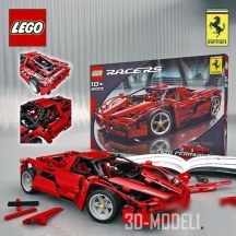 3d-модель Конструктор LEGO FERRARI ENZO