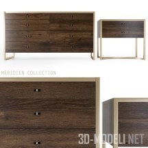 3d-модель Мебель Meridien Collection от The Sofa and Chair Company