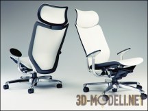 3d-модель Офисное кресло Okamura Atlas