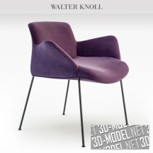 3d-модель Кресло BURGAZ от Walter Knoll