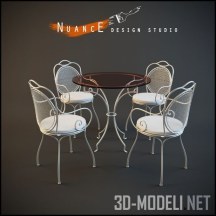 3d-модель Кованая мебель от Nuance design studio