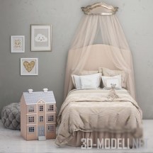 Кровать Monique Lhuillier от Pottery Barn