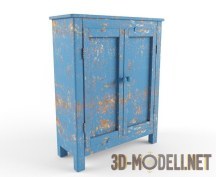 3d-модель Vintage blue dresser