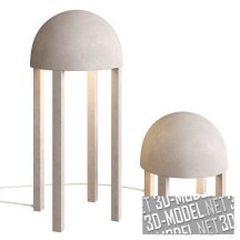 3d-модель Напольная лампа Jellyfish от Emmanuelle Simon