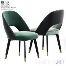 3d-модель Обеденный стул Baxter Colette