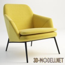 3d-модель Современное кресло Gramercy Home «HUG»