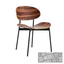 3d-модель Деревянный стул Luz от More