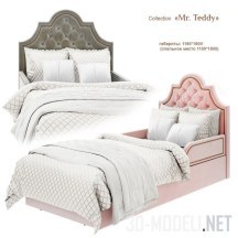 3d-модель Кровать Mr Teddy Bed 4 от EFI Kid Concept