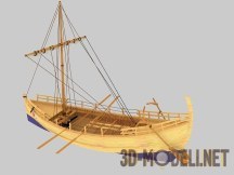 3d-модель Киренийский корабль