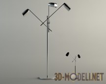 3d-модель Металлический торшер «Movie» Adriani Rossi