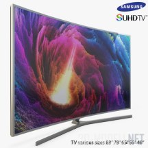 3d-модель Телевизор Samsung SUHD 4K Curved Smart TV JS9502