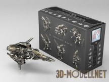 3d-модель Sci-Fi дроны