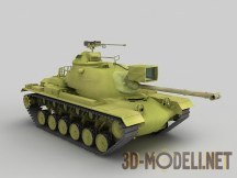 3d-модель Танк M48 Patton III