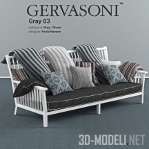 3d-модель Диван Gray 03 от Gervasoni