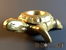 3d-модель Vase Golden turtle