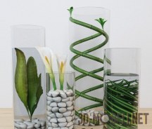 3d-модель Растительные композиции с камнями