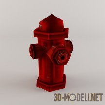 Hydrant low-poly