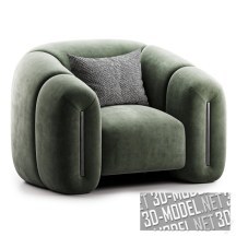 3d-модель Кресло JAQUELINE от Salma Furniture