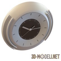 3d-модель Настенные часы в современном стиле