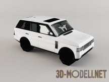 Range Rover low-poly