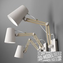 3d-модель Настенный светильник Mantra Looker 3773