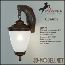 Уличный светильник Favourite «Guards» 1335-1W