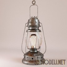 3d-модель Старый подвесной фонарь