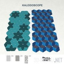 3d-модель Ковры Paola Lenti Kaleidoscope