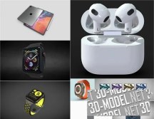 Sketchfab - Apple 3D-Models Bundle
