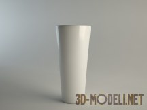 3d-модель Напольная ваза Adriani & Rossi Cono grande liscio