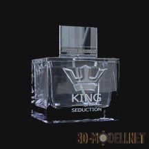 3d-модель Мужской аромат King of Seduction от Antonio Banderas