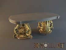 3d-модель Журнальный стол в классическом стиле