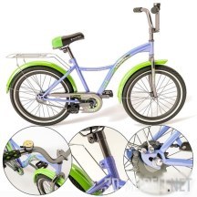 3d-модель Детский велосипед Novatrack Bagira