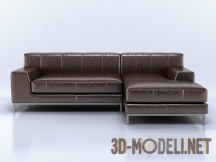 3d-модель Кожаный диван «Kramfors» от Ikea