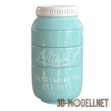 3d-модель Мерная чашка Mason Jar