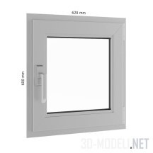 3d-модель Маленькое окно