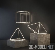 3d-модель Модульная система освещения Juniper THIN