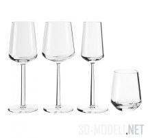 3d-модель Бокалы Drinking Essence Glasses от Iittala