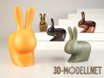 3d-модель Стул Rabbit Chair & Baby Chair от Qeeboo