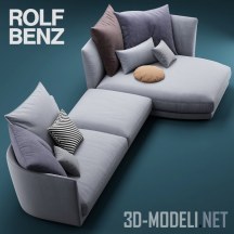 3d-модель Диван ROLF BENZ TONDO