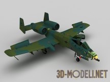3d-модель Самолет A-10 Thunderbolt II