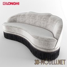 3d-модель Изящный диван Daisy Longhi