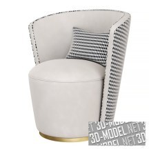 3d-модель Мягкое кресло Manro