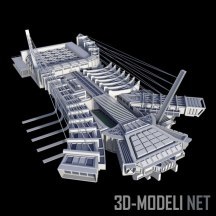 3d-модель Концептуальное здание