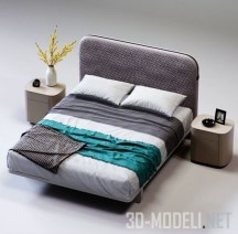 3d-модель Кровать с карманом Caccaro BAG