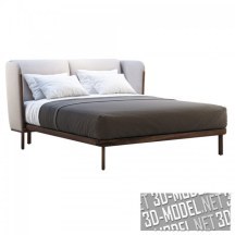 3d-модель Двуспальная кровать Dubois от De La Espada